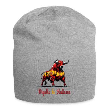 Le design du drapeau de Pride Mallorca - Bonnet en jersey - gris chiné - Devant
