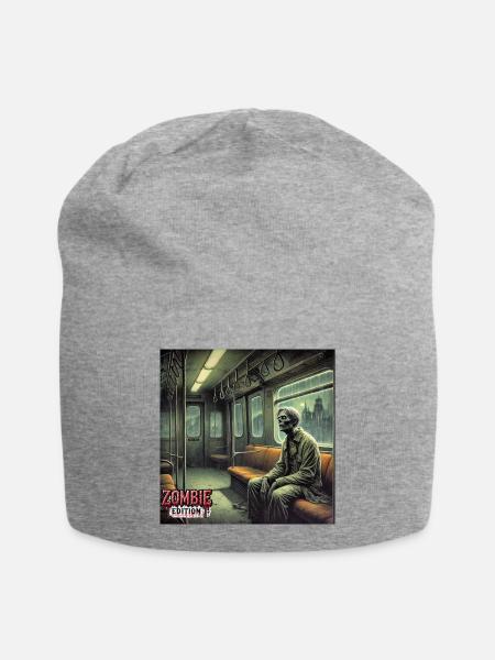 Zombie U Bahn - Jersey-Beanie - Grau meliert