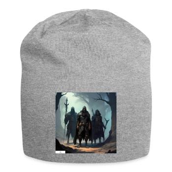 Friends of ancient fantasy - Jersey Beanie - heather grey - Front
