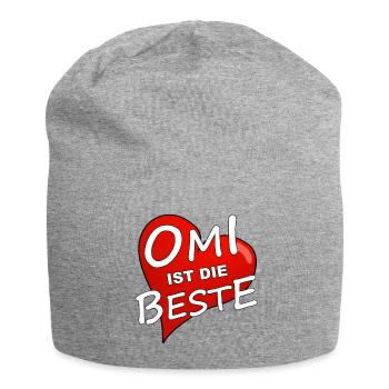 OMI IST DIE BESTE - Jersey-Beanie - Grau meliert - Vorne