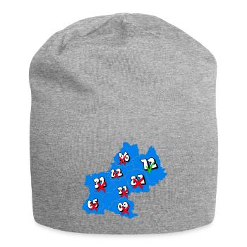 Midi-Pyrénées Region - Jersey-Beanie - Grau meliert - Vorne