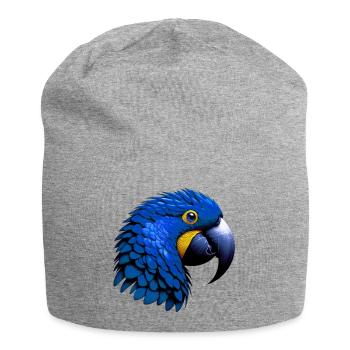 Perroquet - Bonnet en jersey - gris chiné - Devant