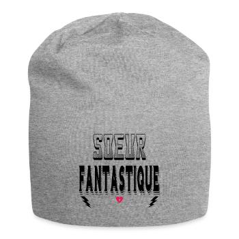 Soeur Fantastique - Bonnet en jersey - gris chiné - Devant