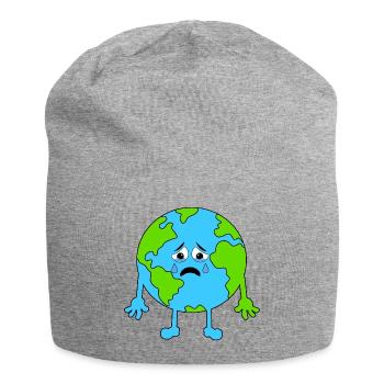 Terre Mélancolique Illustration - Bonnet en jersey - gris chiné - Devant