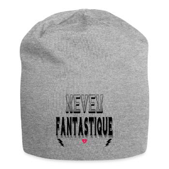 Neveu Fantastique - Bonnet en jersey - gris chiné - Devant