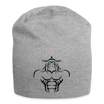 Alpha Pisces Deluxe - Jersey-Beanie - Grau meliert - Vorne
