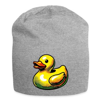 Duckling Duck Duck Duck - Jersey Beanie - heather grey - Front