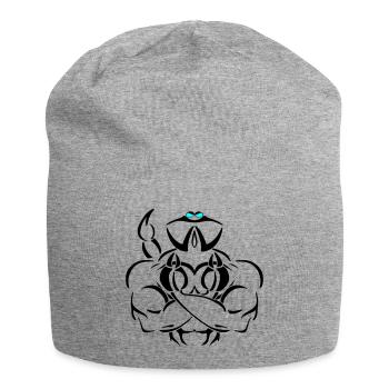 Alpha scorpion Deluxe - Bonnet en jersey - gris chiné - Devant