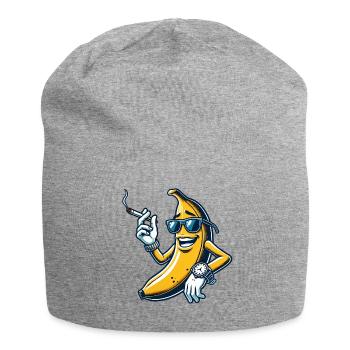 Cool banana with style - Jersey Beanie - heather grey - Front