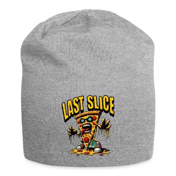 Last Slice - Jersey Beanie - heather grey - Front
