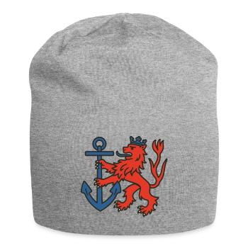 Düsseldorf Lion - Bonnet en jersey - gris chiné - Devant