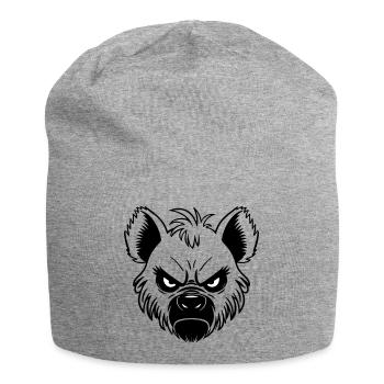 Hyène - Bonnet en jersey - gris chiné - Devant