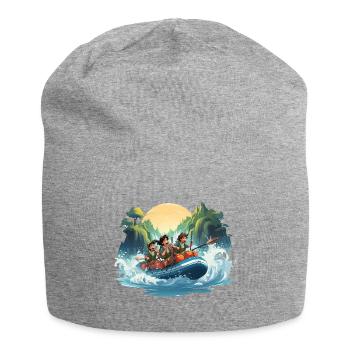Les Raiders des Rapides - Bonnet en jersey - gris chiné - Devant