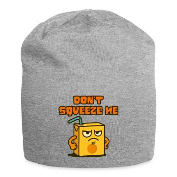 Juice carton - don't pressure me - Jersey Beanie - heather grey - Front