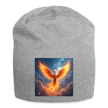 Animal Totem Phœnix - Bonnet en jersey - gris chiné - Devant