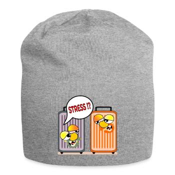 HOLIDAY STRESS HOLIDAY SUITCASE - Jersey Beanie - heather grey - Front