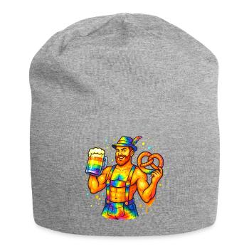 pride bavarian - Jersey-Beanie - Grau meliert - Vorne