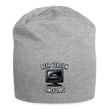 Rétro ordinateur Progrès Conception - Bonnet en jersey - gris chiné - Devant