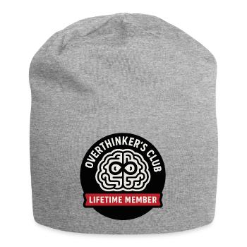 Motif de casse-tête innovant pour les multi-penseurs - Bonnet en jersey - gris chiné - Devant