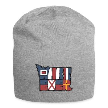 Whatever - Jersey Beanie - heather grey - Front