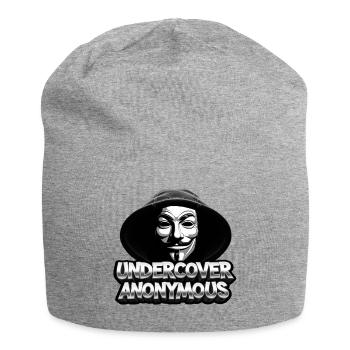 Undercover Anonymous - Jersey-Beanie - Grau meliert - Vorne