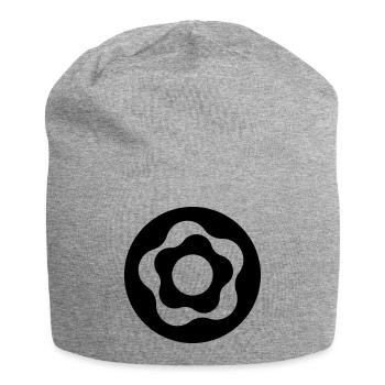 DONUT - Jersey-Beanie - Grau meliert - Vorne