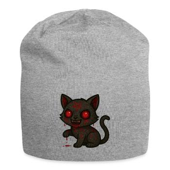 Chat Sombre Occulte - Bonnet en jersey - gris chiné - Devant