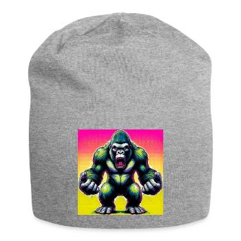 gorilla - Jersey Beanie - heather grey - Front