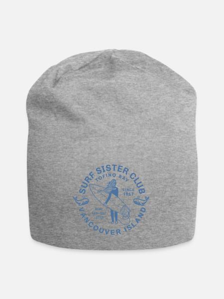Surf-Schwesterclub Vancouver Island - Jersey-Beanie - Grau meliert