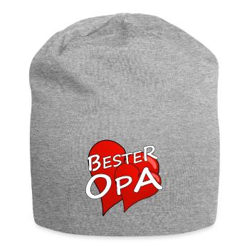 BESTER OPA - Jersey-Beanie - Grau meliert - Vorne