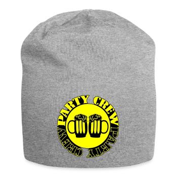 Party Crew Beer - Jersey Beanie - heather grey - Front