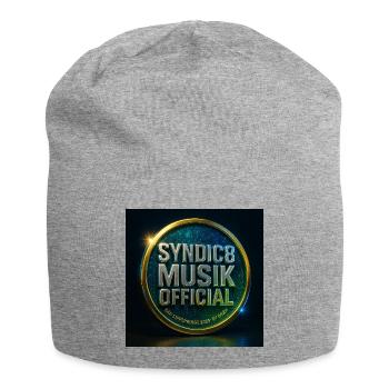 Syndic8 Music Badge Cosmic Metal - Jersey Beanie - heather grey - Front