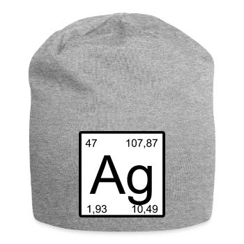 Ag Period Symbol Minimum Pressure - Jersey Beanie - heather grey - Front