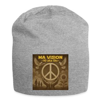 Meine Pax Ten Vision - Jersey-Beanie - Grau meliert - Vorne