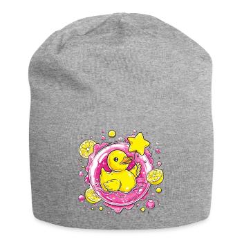 Caneton Néon Agrume Coin-Agrume - Bonnet en jersey - gris chiné - Devant