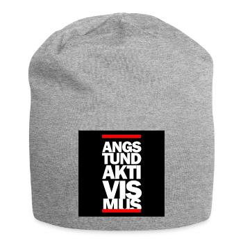 FEAR AND ACTIVISM - Jersey Beanie - heather grey - Front