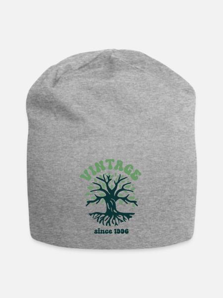 1996 Vintage - Jersey-Beanie - Grau meliert