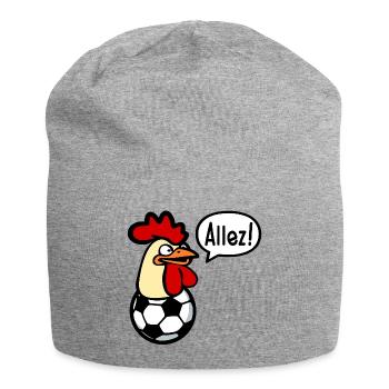 Hens Chickens Football - Jersey-Beanie - Grau meliert - Vorne