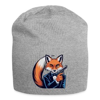 Fox Gentleman Pistol - Jersey Beanie - heather grey - Front