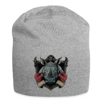 Rhino Boxer MMA - Bonnet en jersey - gris chiné - Devant