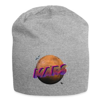 Mars - Série Espace Extra-Atmosphérique - Bonnet en jersey - gris chiné - Devant