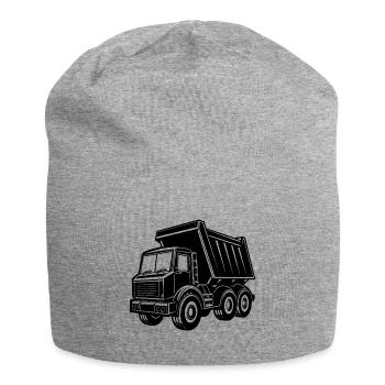 Camion-benne - Bonnet en jersey - gris chiné - Devant