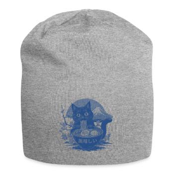 Lecker Katzen Ramen  - Jersey-Beanie - Grau meliert - Vorne