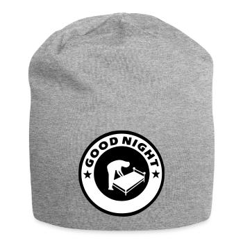 Bonne nuit Bonne nuit - Bonnet en jersey - gris chiné - Devant