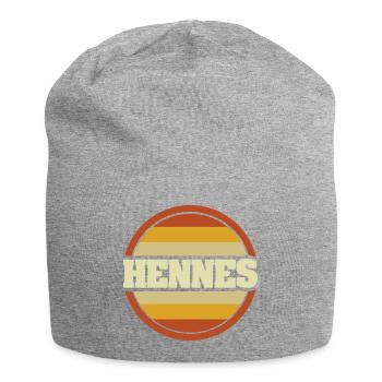 Legendaer Hennes - Jersey-Beanie - Grau meliert - Vorne