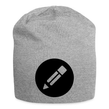 Crayon - Bonnet en jersey - gris chiné - Devant