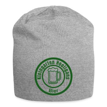 Kleingarten Hooligans – Freches Garten-Design mit  - Jersey-Beanie - Grau meliert - Vorne
