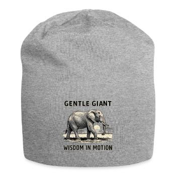 Elephant - Jersey Beanie - heather grey - Front
