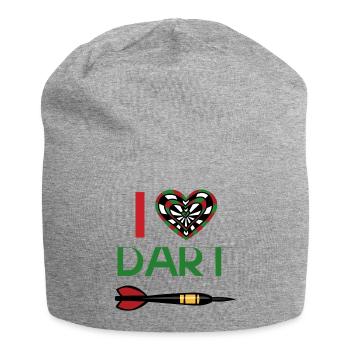J’adore Dard Heart - Bonnet en jersey - gris chiné - Devant