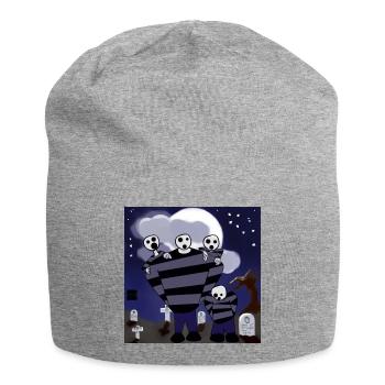 Prisonniers dans l’ombre dans le cimetière - Bonnet en jersey - gris chiné - Devant